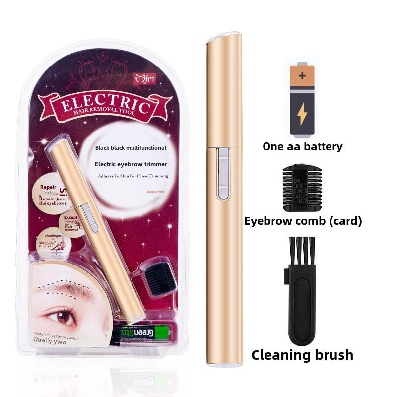 Uniwersalny Elektryczny Trymer do Brwi - Automatyczne Narzędzie do Piękna do Szybkiej Depilacji
