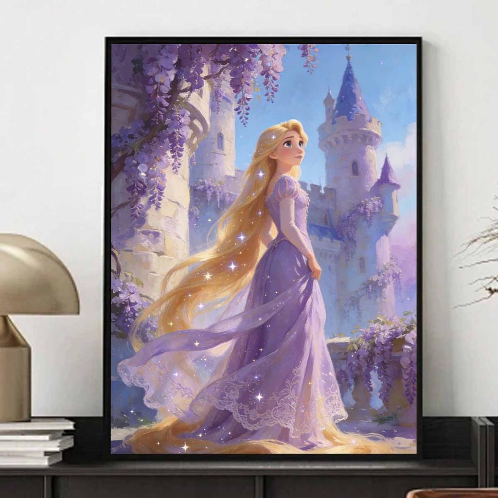 Disney Rapunzel Diamond Painting Art Mosaic Kit Handmade diy5D Home Decor Gift