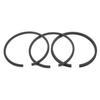65mm Piston Ring Set - 3Pcs Standard Replacement for Air Compressor Pump