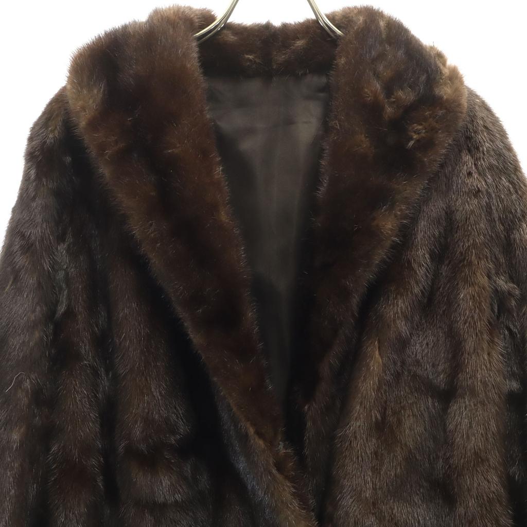 fur Jacket Brown Women Used