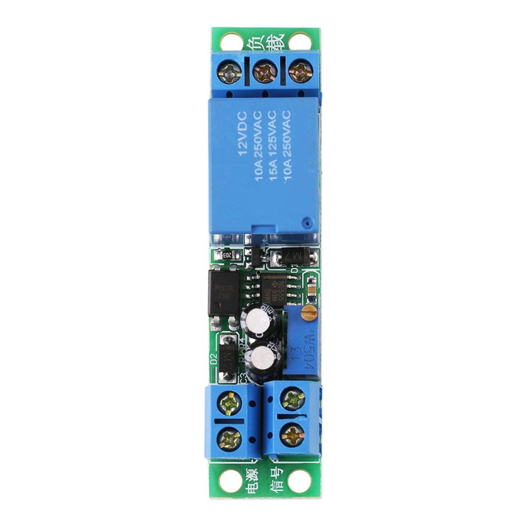 DC12V Adjustable Signal Trigger Turn Off Delay Timer Switch Relay Module