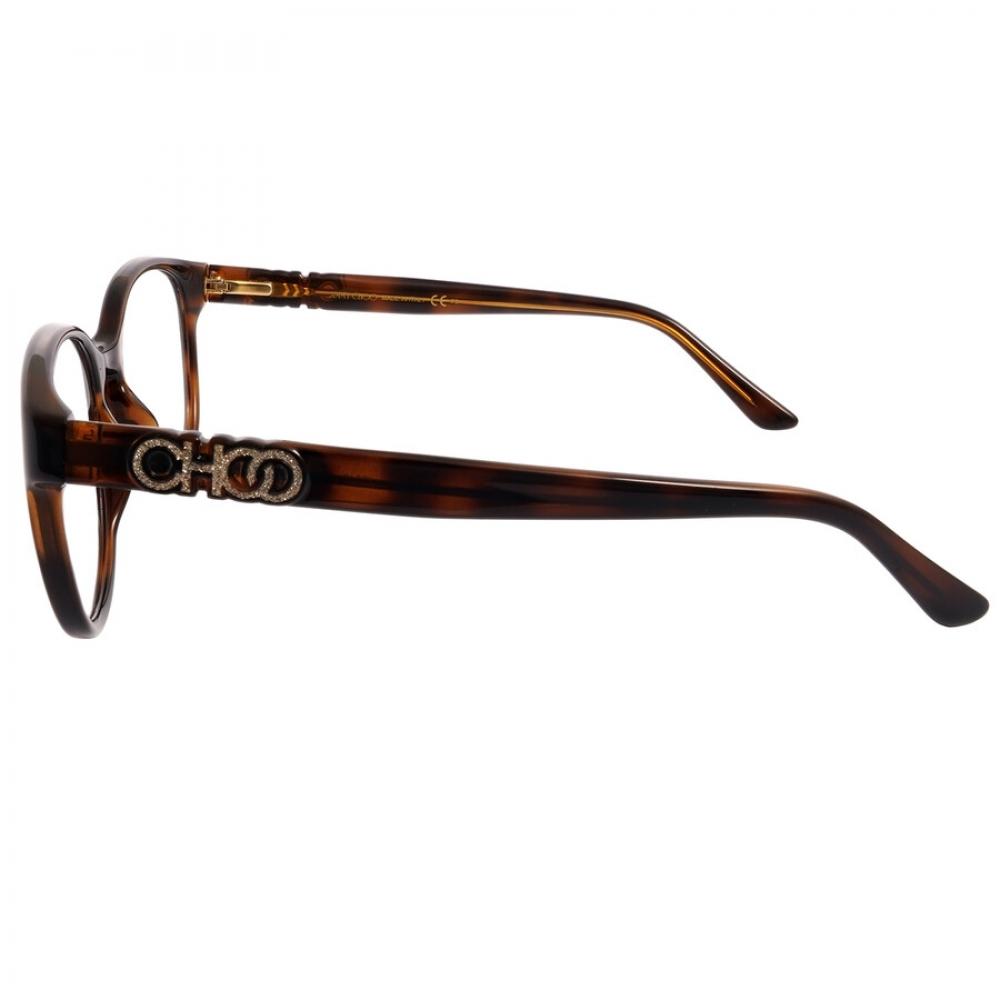 Jimmy Choo Demo Round Ladies Eyeglasses Jc240 0086 52