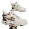 High-top men's shoes winter 2024 new niche trendy sports board shoes youth Korean version versatile medium-top casual shoes