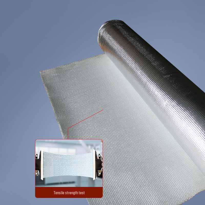 Self-Adhesive Flame Retardant Aluminum Foil Fiberglass Insulation Film