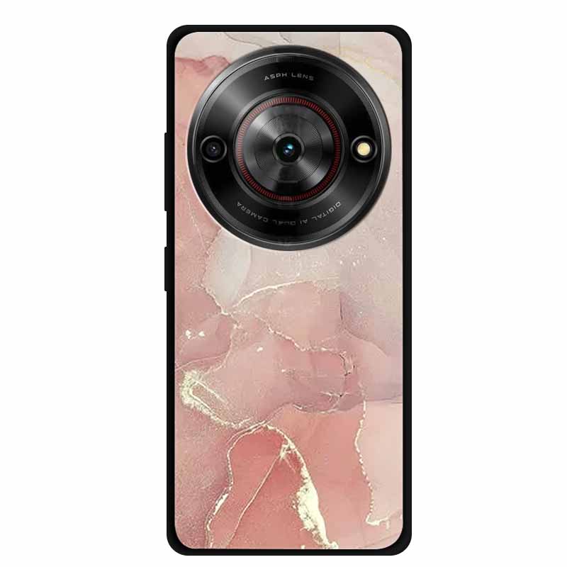 For ZTE Blade A75 5G Case Luxury Marble Silicone Soft Phone Cover for ZTE Blade A75 5G Protective TPU Back Shell Coque Capa A 75