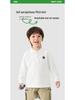 European Boy's Long Sleeve Striped Polo - Spring & Autumn 2026 Trendy Kids Top