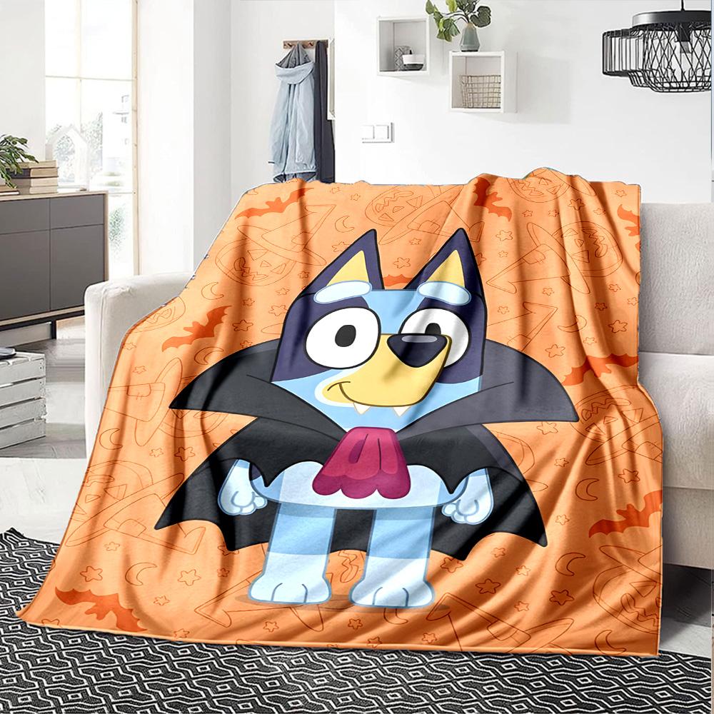 1pc B-Blucy Blanket, Gift, for Men and Women, Soft Blanket, Good for Sofa Bed Couch Travel, Lightweight Flannel Blanket