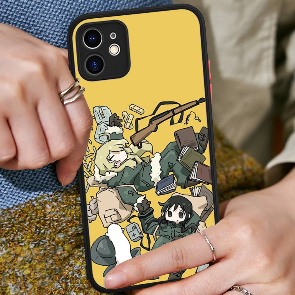 Anime G-Girls Last Tour Movie Phone Case For IPhone 11 12 13 14 15 16 Pro Plus X XS MAX Matte Bumper Shockproof Cover