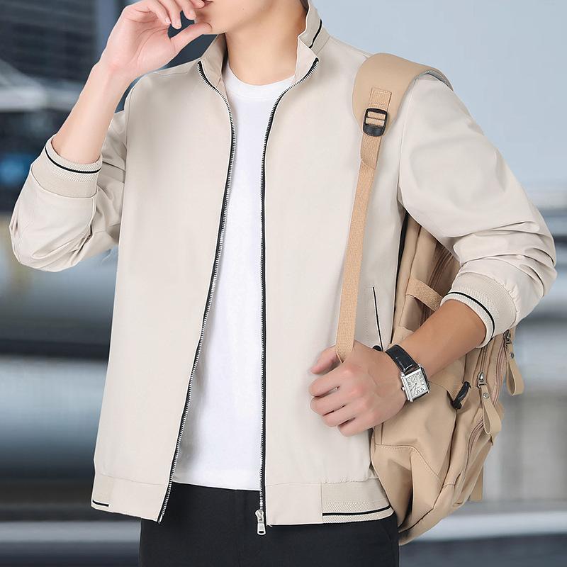 Autumn Jacket Men's Spring and Autumn Thin Casual Jacket