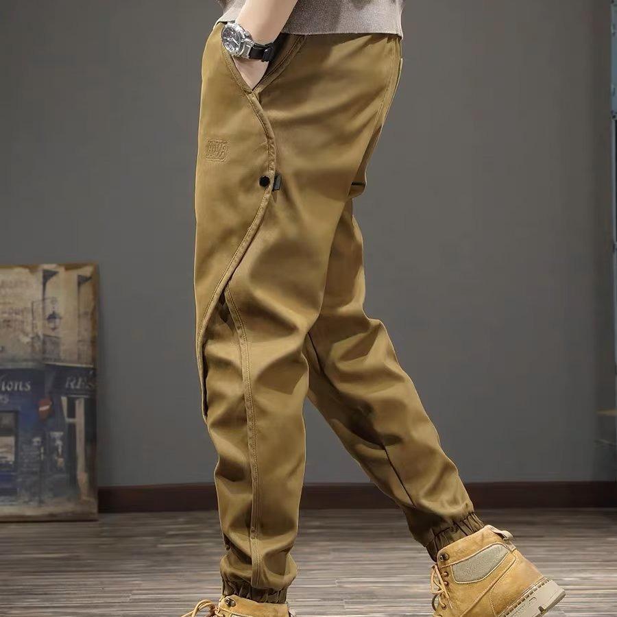 

Men’s British Style Loose-Fit Workwear Pants - Autumn/Winter 2023 Collection 4XL хакі