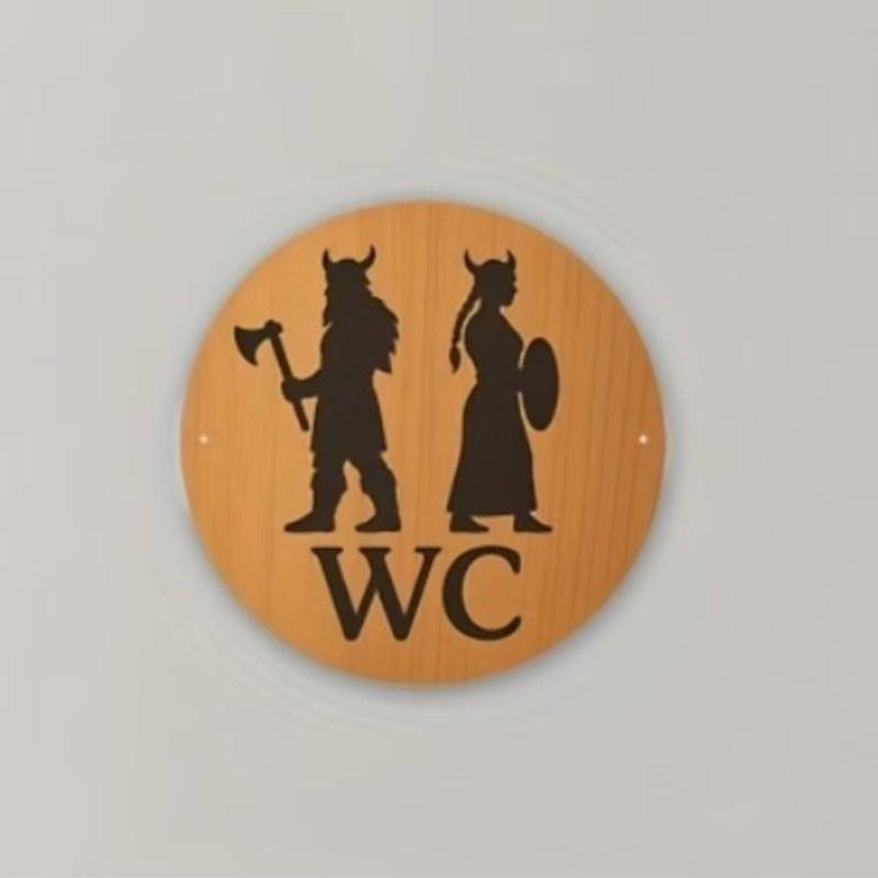 Flat 2D Metal Sign Board Hanging Decorative Wall Art 20x20cm