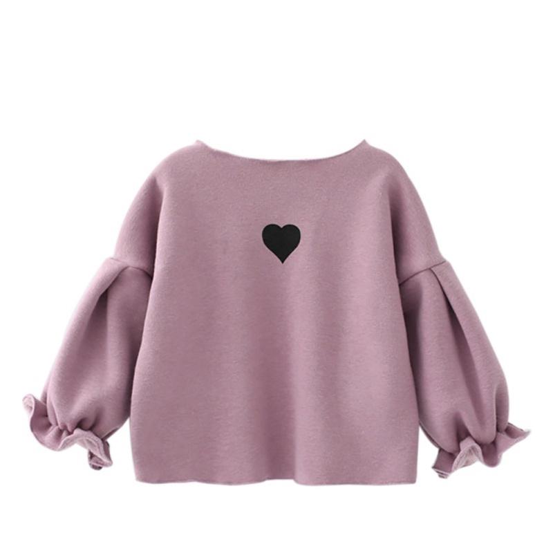 Toddler Girls Velvet Fleece Shirts 