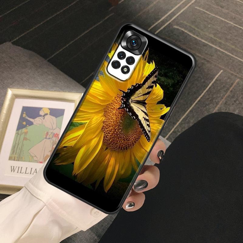 Sunflower Funda For Xiaomi Redmi Note 14 9 10 11 12 13 Pro 9S 10S 11S 12S Redmi 13C 10C 12C 14C Case
