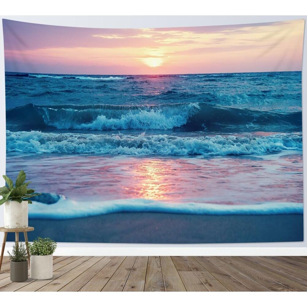 Tapestry  Seaside Sunset 75x100 чёрный