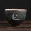 Rui Ching Cheung Gru Fatta a Mano Cottura su Pietra Tazza da Tè Vintage Tazza Personale del Maestro Tazza da Tè