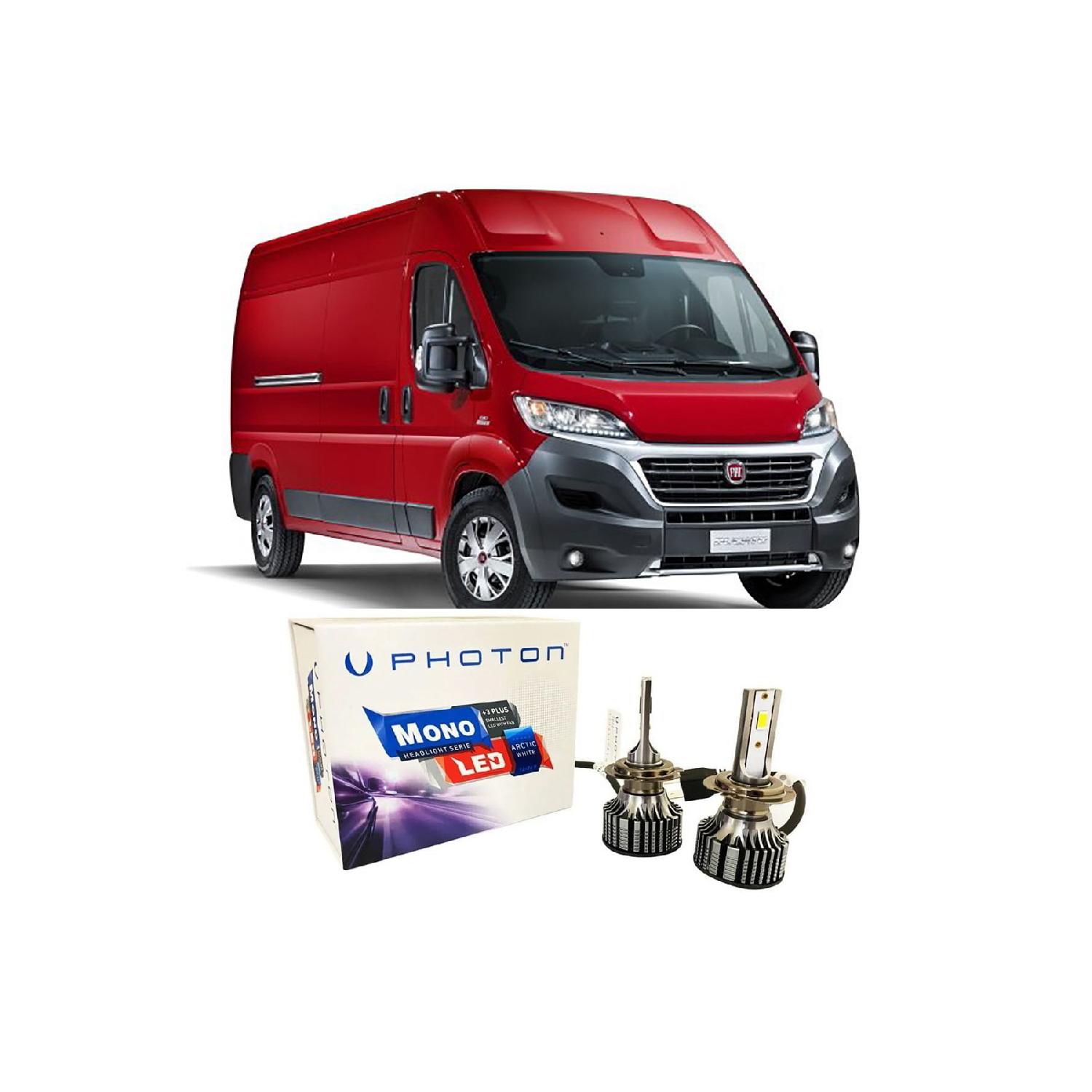 

Fiat Ducato Led Xenon-совместимая лампа ближнего света H7 Mono, новая серия, белая 2014 г.