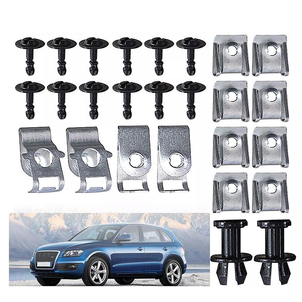 Car Repair Tools As The Picture Shows Engine Cover Fixing Kit Screw Kit Non-Deformation Fasteners Practical Undertray Clips China Mainland