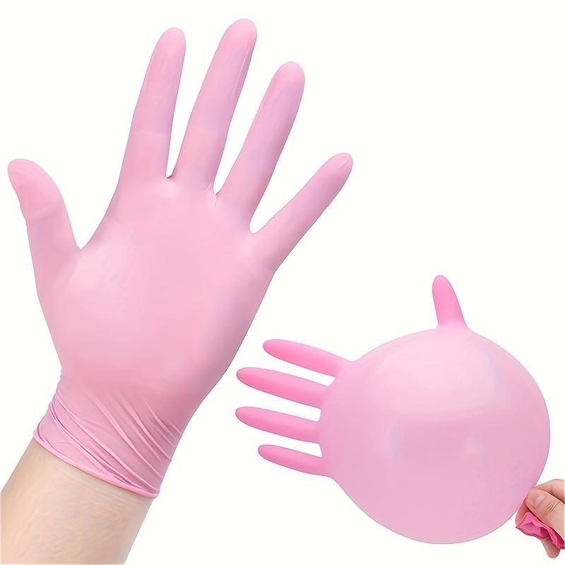 100Pcs Disposable Nitrile Gloves,Durable Household Cleaning Gloves,Garden Planting and Digging Non-slip Dirt-resistant Gloves