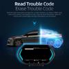 Industrial Grade Car HUD Display with OBDGPS Clear Speedometer Water & Oil Temperature Overspeed Alarm Display Panel