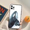 Orcas Killer Whales Case For iPhone 12 11 13 Pro Max Mini 7 8 Plus X XR XS Max SE 2020 Camera Protection Shell