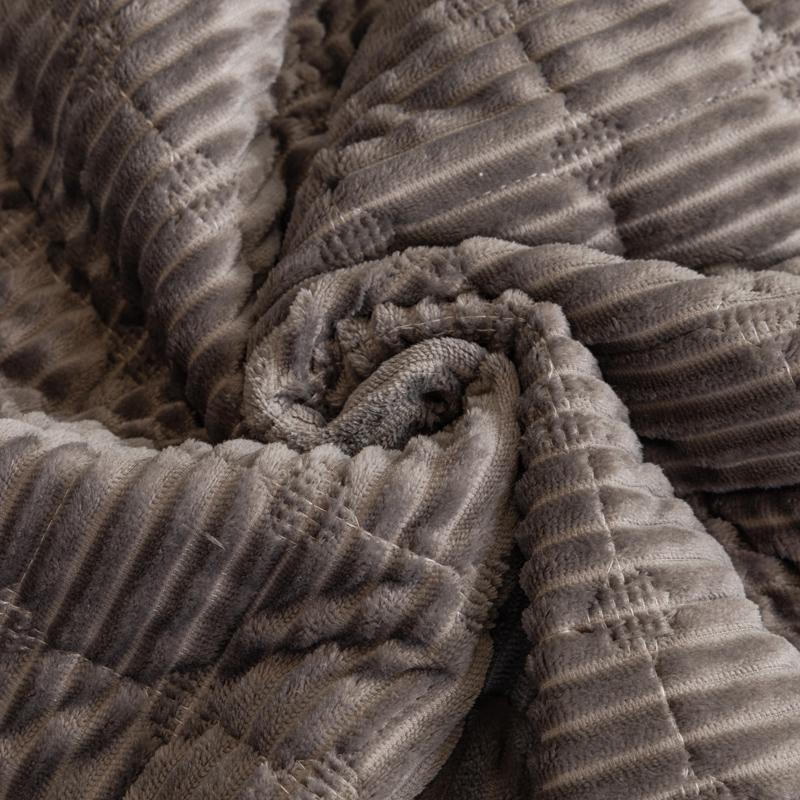 Winter Warm Thickening Plush Cushion New Corduroy Quilted Sofa Towel Couch Cover L-shaped Sectional Anti-slip Modern Sofa Cover