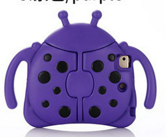 

Ladybug Drop-Proof Cartoon Case for iPad 7/8/9/10.2/Mini/Pro 9.7 with Stand. iPad 7/8/9 10.2/Air 3/Pro 10.5