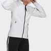 Adidas W Z.N.E Fz Logo Zip-Up Hoodie Women Jackets White HA7648