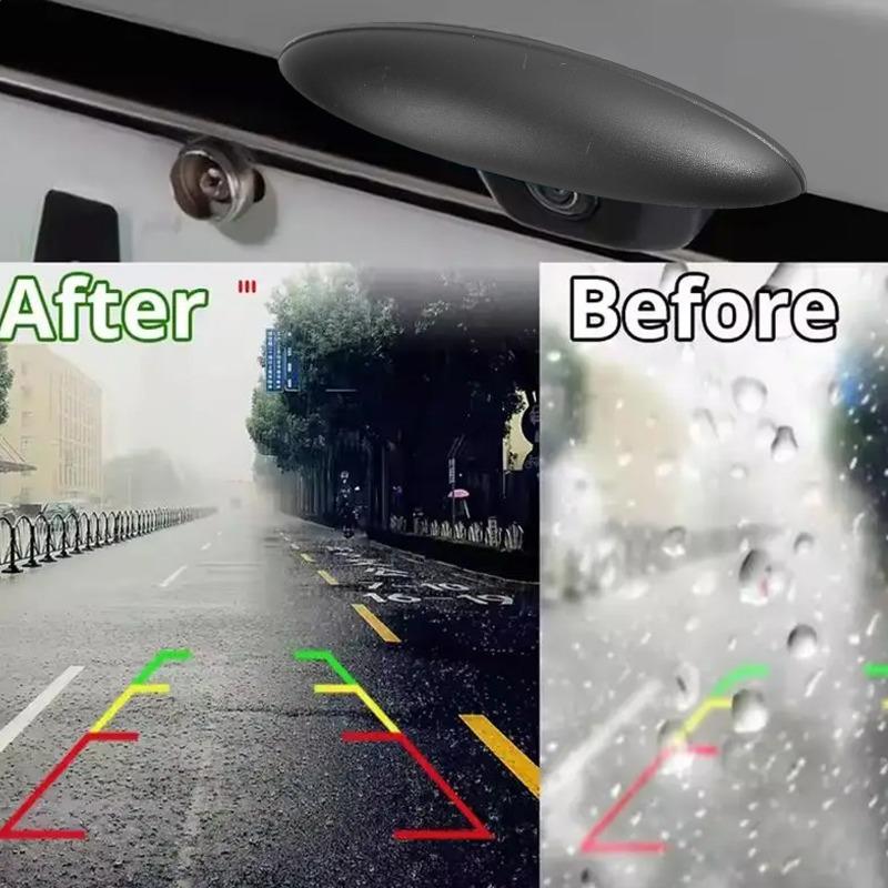 Waterproof Backup Camera Cover Rear View Camera Rain Guard Shield Against Rain and Splash for Car Anti-Rain Cover for 360 Camera