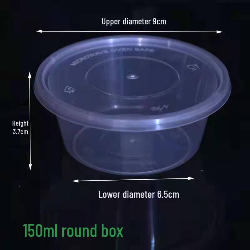 Disposable Plastic Sauce Cups with Lids - Small Chili Oil & Seasoning Container for Commercial Use.