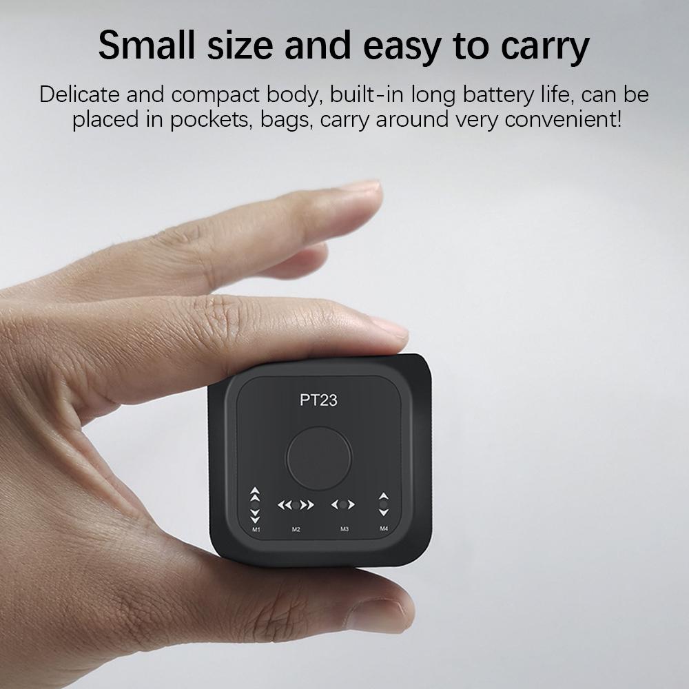 Wireless Page Turner Pedal Portable Mini Music Page Turner for Tablets Smartphones BT Page Turner