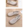 Women's Slip-On Cloth Flats, Soft Upper & Flexible Sole Comfort Shoes, Lightweight Non-Slip Work Loafers for Women