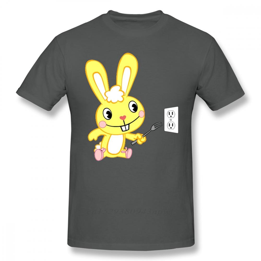 

Футболка Happy Tree Friends Футболка Happy Tree Friends Кідлз Мультяшний Принт Бавовняна Футболка з Коротким Рукавом Оверсайз Весела Футболка 2XL
