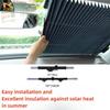 Car Retractable Sunshade Parasol Sunshade Front Rear Window Foldable Universal Auto Winshield Sun Shade Protection Accessories
