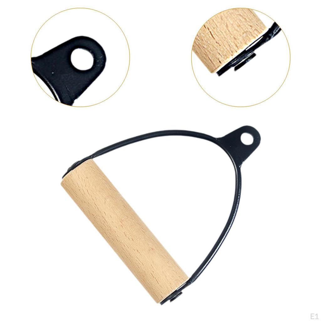 LAT Pulldown Attachment D Ring Handle Grip Pulley System Part Replacement Arm Wrestling