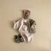 Baby Herbst Winter Fleece Sweatshirt & Bloomers Set - Unisex Sportbekleidung