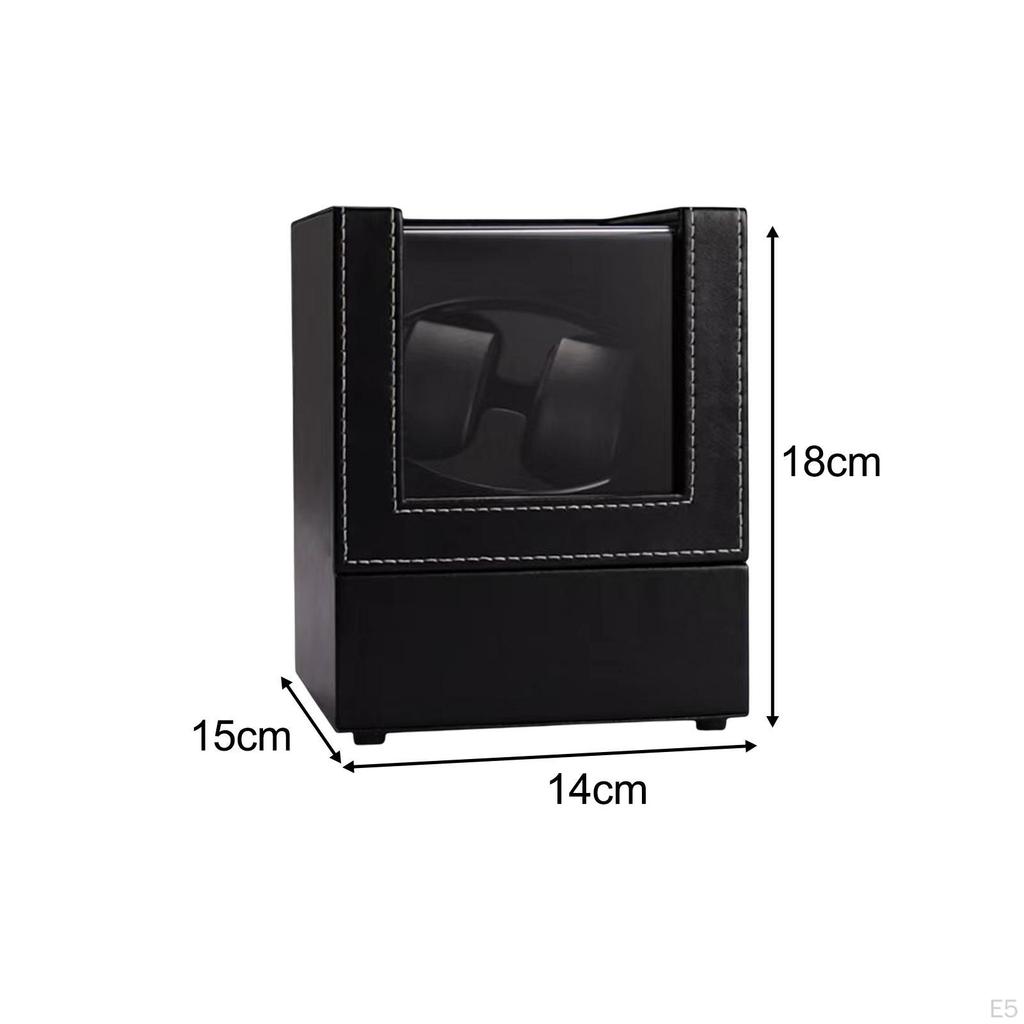 Automatic Watch Winder PU Leather Display Box for Wristwatch