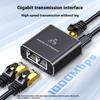 Network Cable Splitter With One To Two Simultaneous Internet Access Rj45 Splitter With One To Two Switch Ethernet Port Gigabit