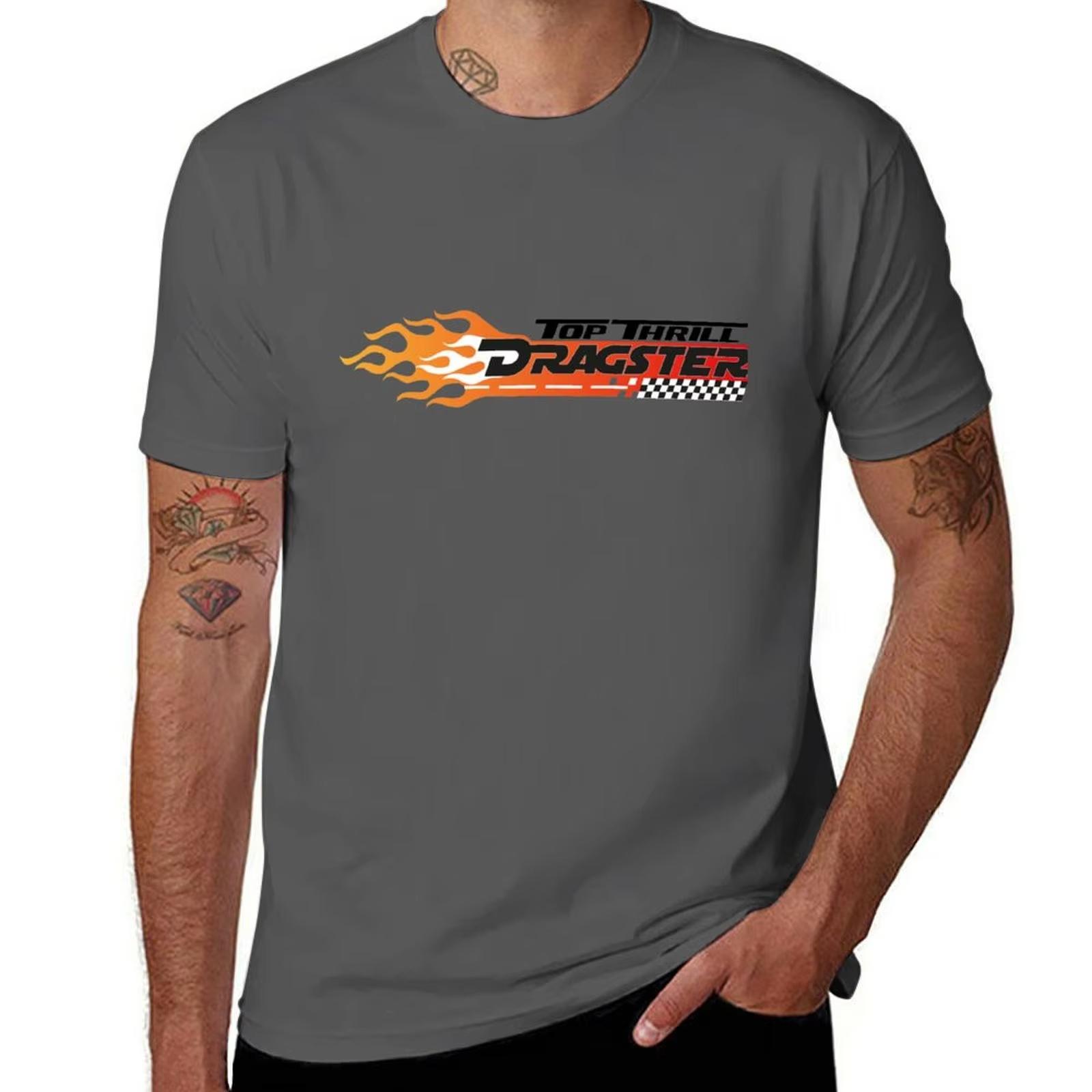 

Top Thrill Dragster T Shirt Men Women Kids 4xl Dragster Racing Roller Intamin Cedar Point 4XL