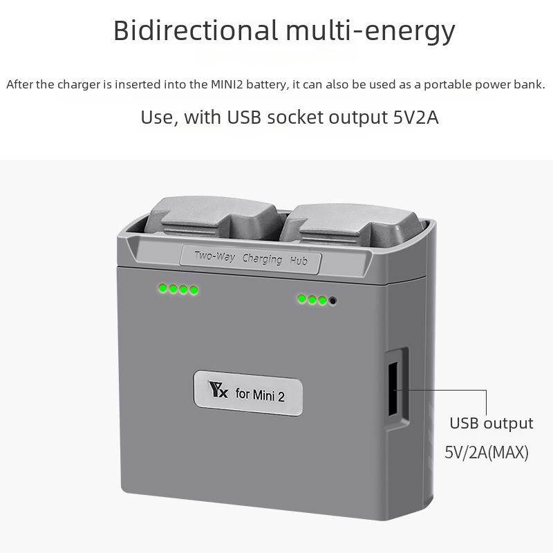 MINI 2/MINI SE USB Power Bank and Battery Charger for DJI