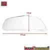 Compatible Headlight Cover for 00-03 BMW 5 Series E39 (520, 525, 528, 530) - Transparent