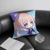 1pc Sangonomiya Kokomi And Sea Genshin Impact Pillow Case Fashion Square Pillowcase Bedroom Sofa Room Ins Decoration Leisure
