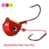 Jig Fishing Lure 40g-140g Lead Head Jigs with Sharped Hook Pesca Saltwater Fishing Equipment Accessories