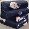 Elegant Flower Flannel Blanket Botanical Floral Printed Bed Blankets Super Soft Plush Throw Blanket for Home Sofa Couch Travel