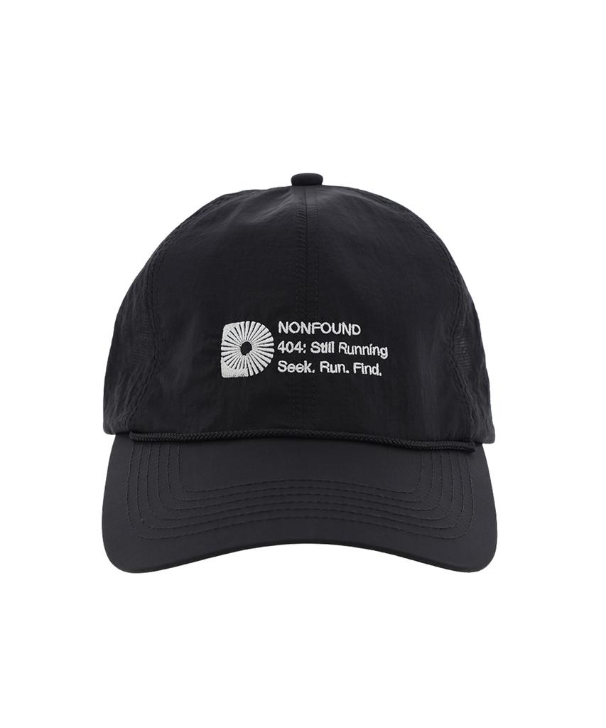 Nonpaundeu Light Mesh Run Ball Cap [Black]