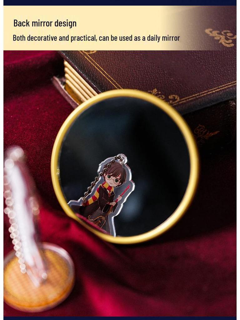 Authentic Harry Potter Gold Galleon 3D Retro Pocket Mirror