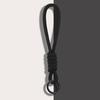 2Pcs Braided Rope Pendant Lightweight High-Elastic Keychain Holder with Reinforced Knot Design Macaron Color Mobile Phone Case Lanyard
