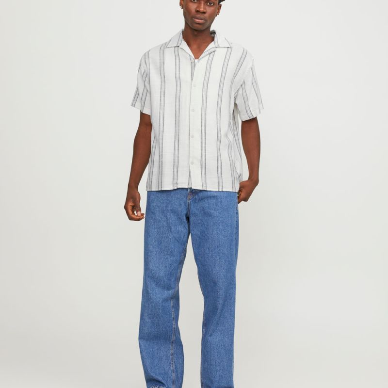 Chemiseà manches courtes cabana sergé Homme JACK & JONES