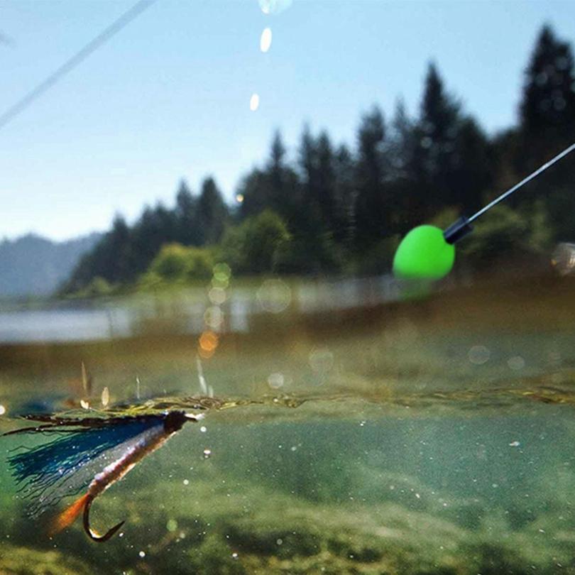 Schwimmer Schaumstoff Pose Positionierungspose Fliegenfischen Bissanzeiger für Forelle Offshore Salzwasser Süßwasser
