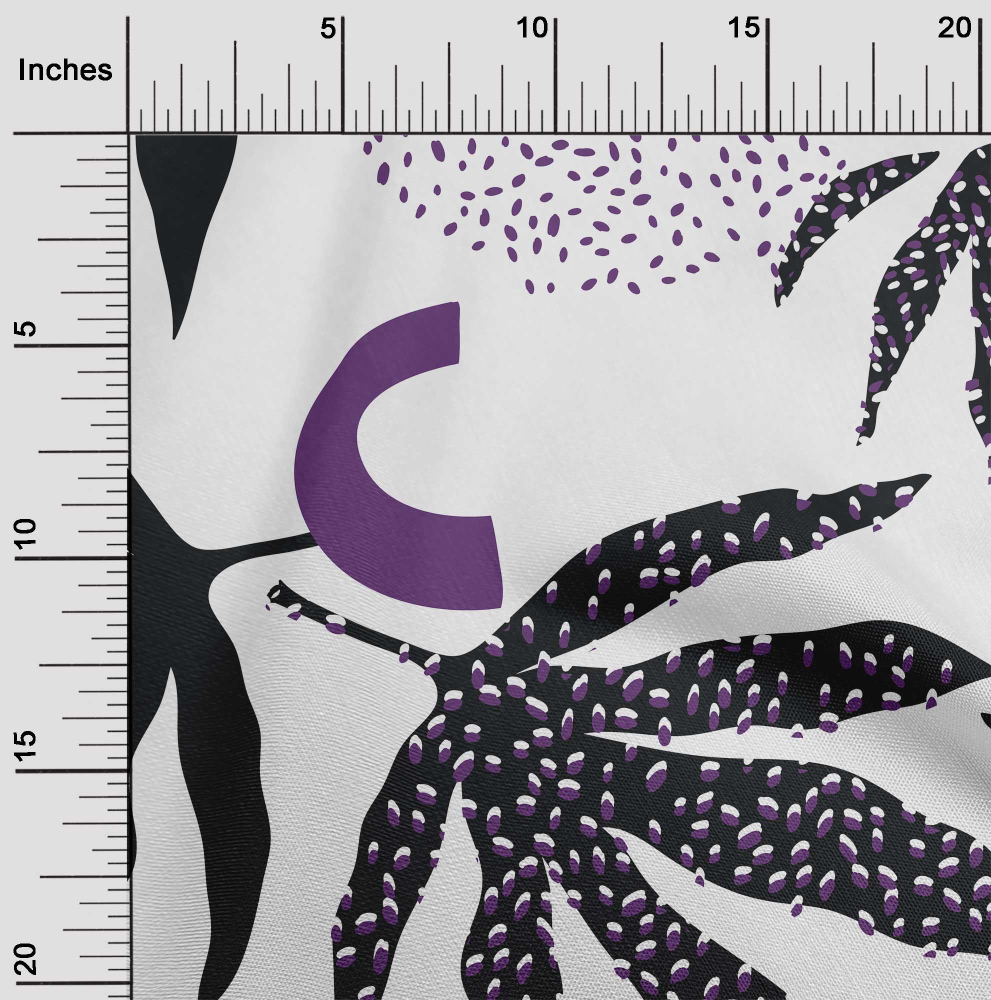 

oneOone Бавовняна гнучка світло-жовта тканина з листям Одяг своїми руками Тканина для стьобання Тканина з принтом на двір 40 дюймів 42 Inch Wide - Viscose Chiffon білий