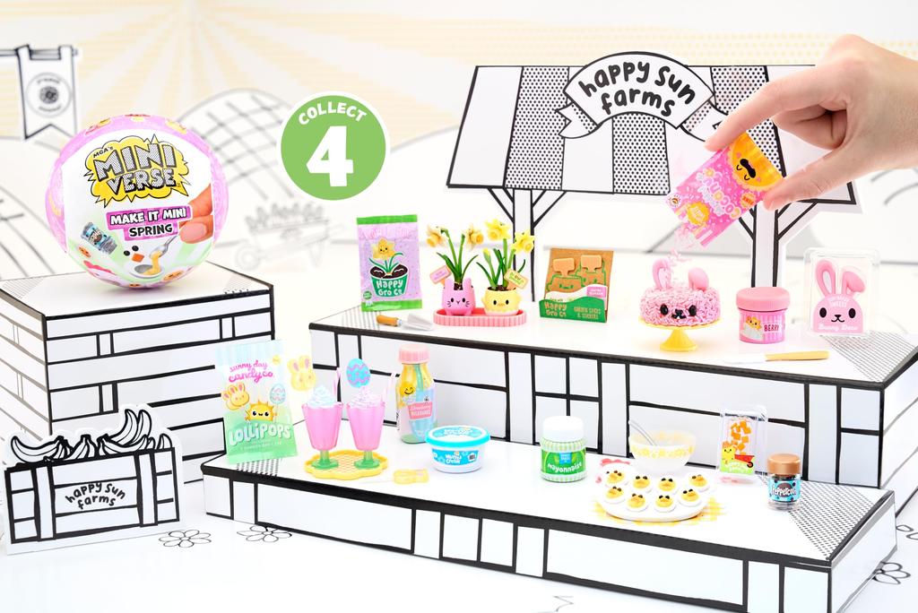 Make It Make It Mini MGA Blind Resin Replica Not Ages Mini™ Spring™ - Miniverse, Spring, Seasonal, Easter, Packaging, DIY, Crafts, Play, Food, Edible,
